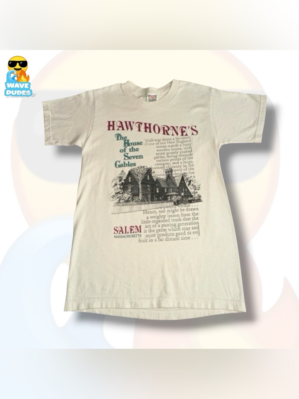 Women’s Fruit Of The Loom Hawthorne’s The House Of The Seven Gables T-Shirt